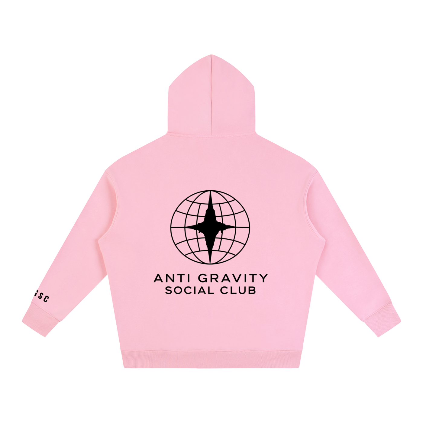 Official Anti Gravity Social Club Hoodie | Black Print