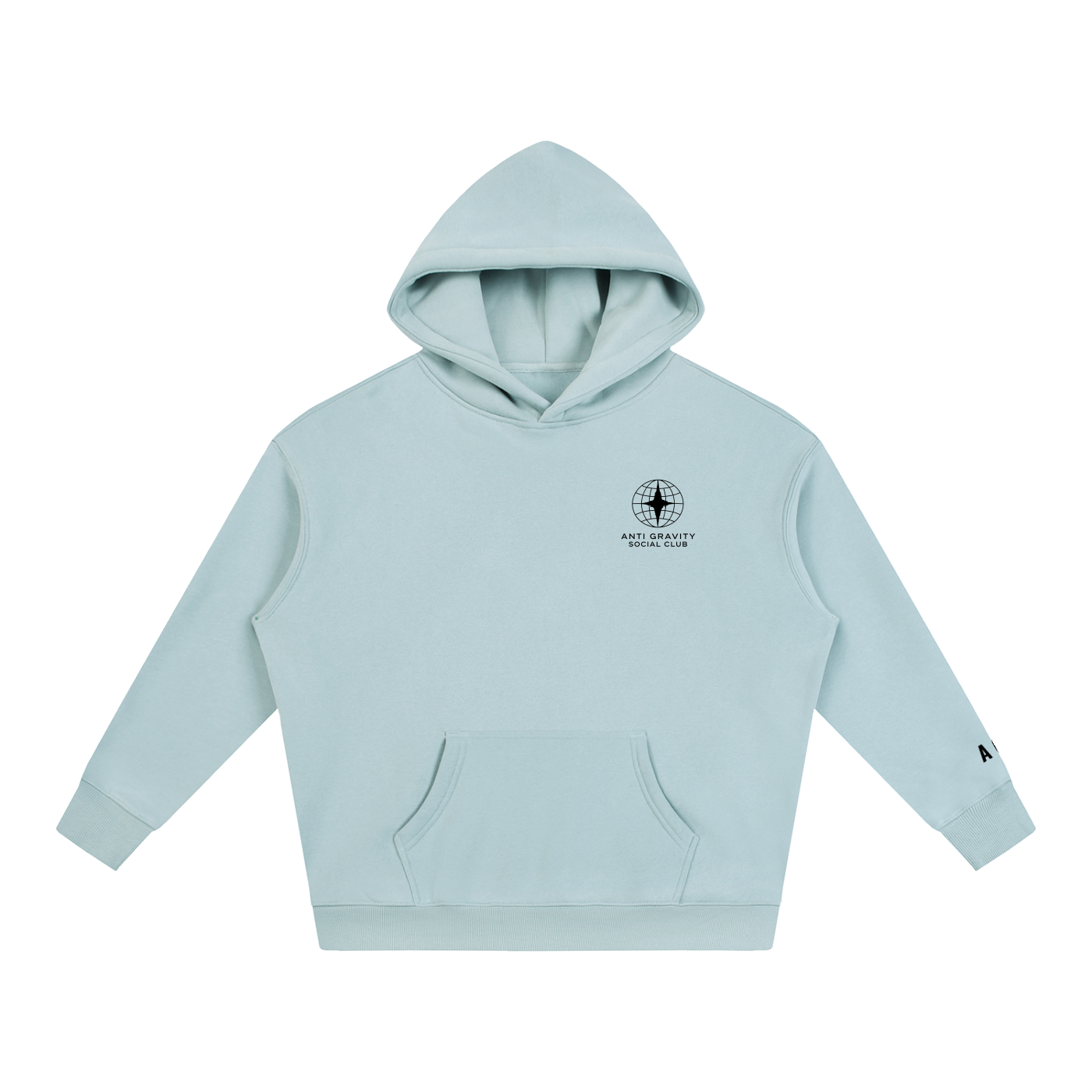 Official Anti Gravity Social Club Hoodie | Black Print