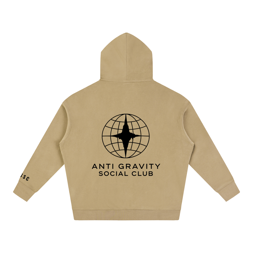 Official Anti Gravity Social Club Hoodie | Black Print