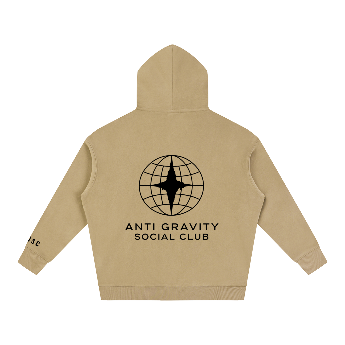 Official Anti Gravity Social Club Hoodie | Black Print