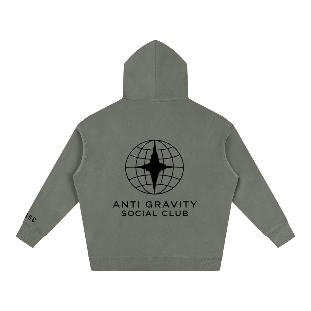 Official Anti Gravity Social Club Hoodie | Black Print