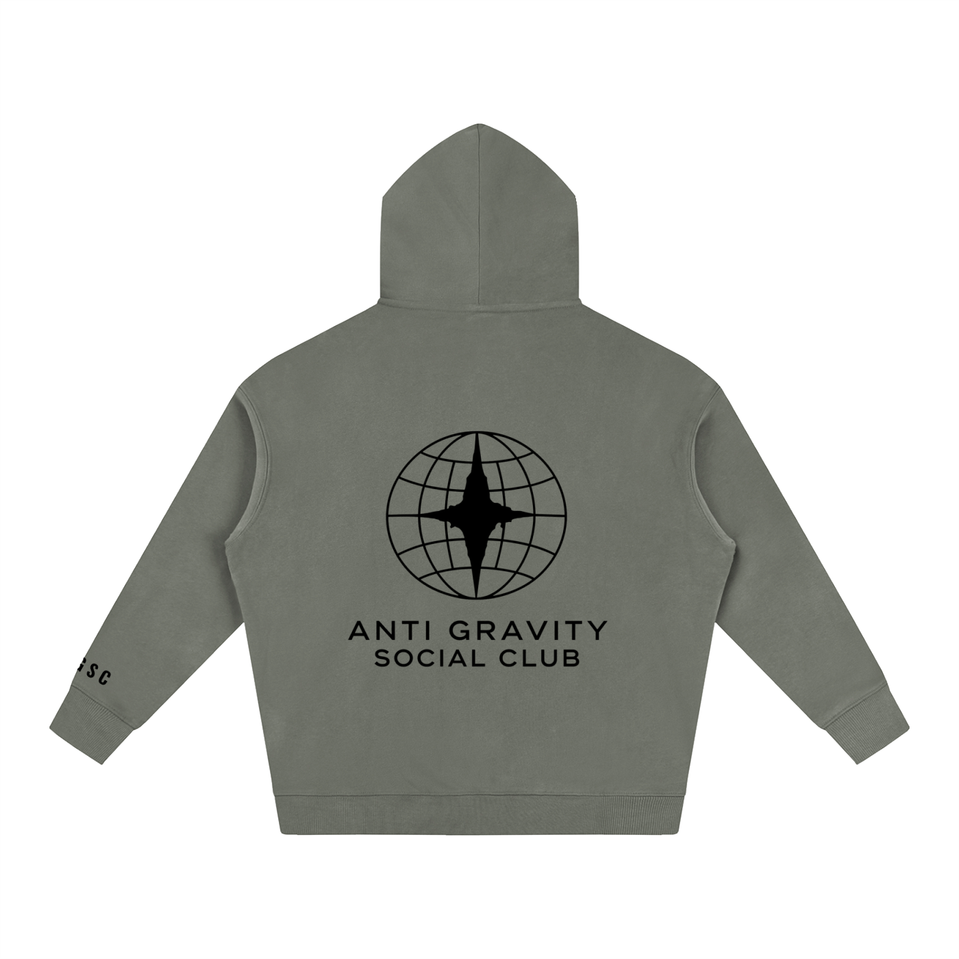 Official Anti Gravity Social Club Hoodie | Black Print