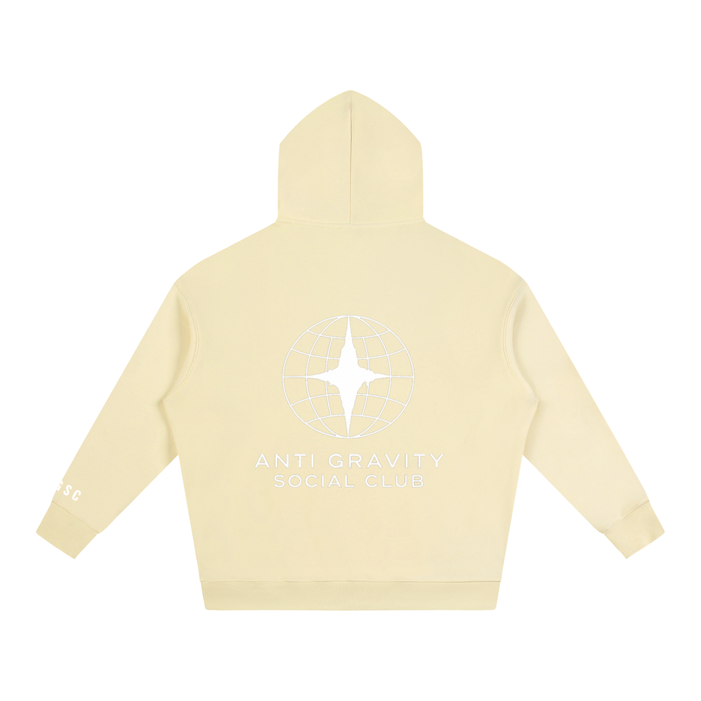 Official Anti Gravity Social Club Hoodie | White Print