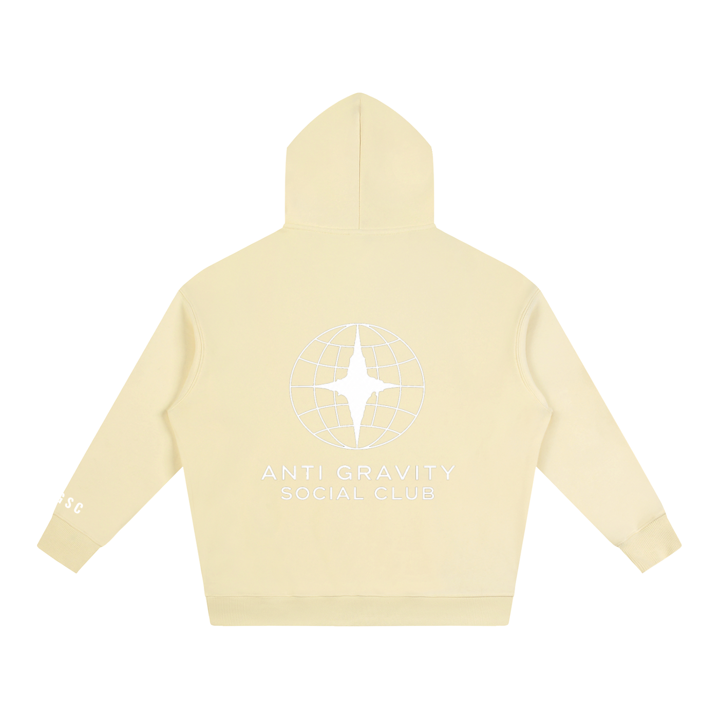 Official Anti Gravity Social Club Hoodie | White Print