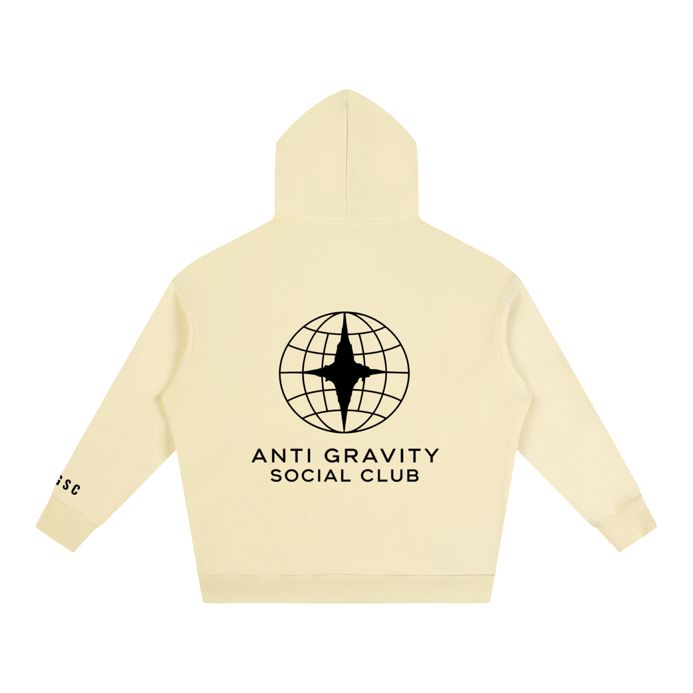Official Anti Gravity Social Club Hoodie | Black Print