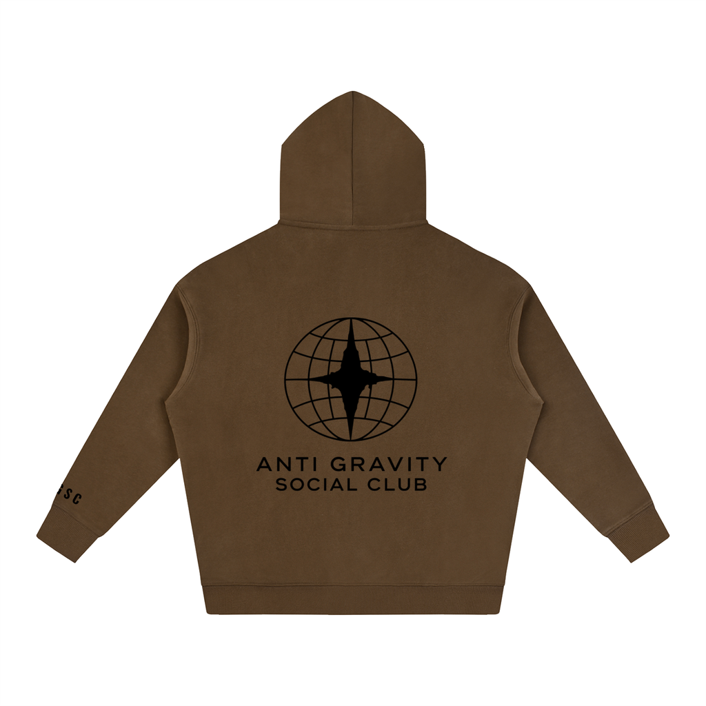 Official Anti Gravity Social Club Hoodie | Black Print