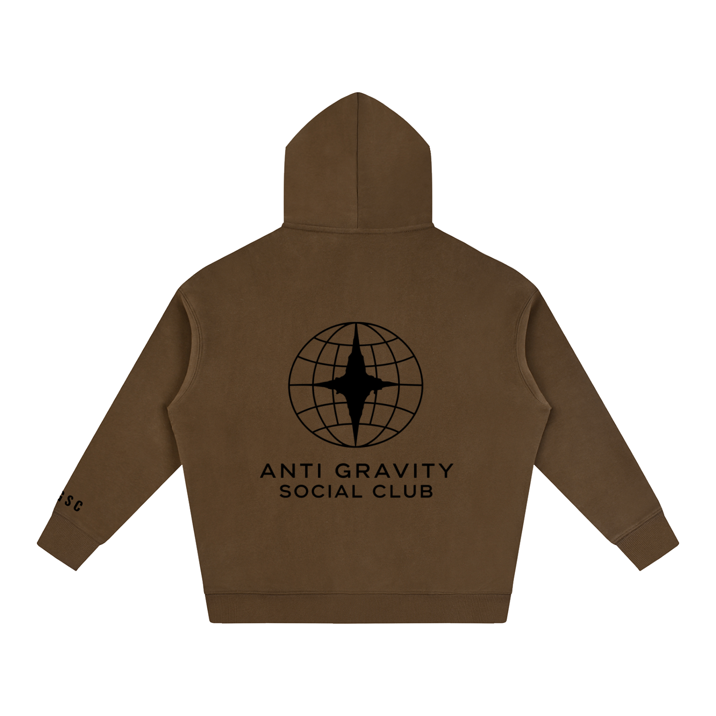 Official Anti Gravity Social Club Hoodie | Black Print