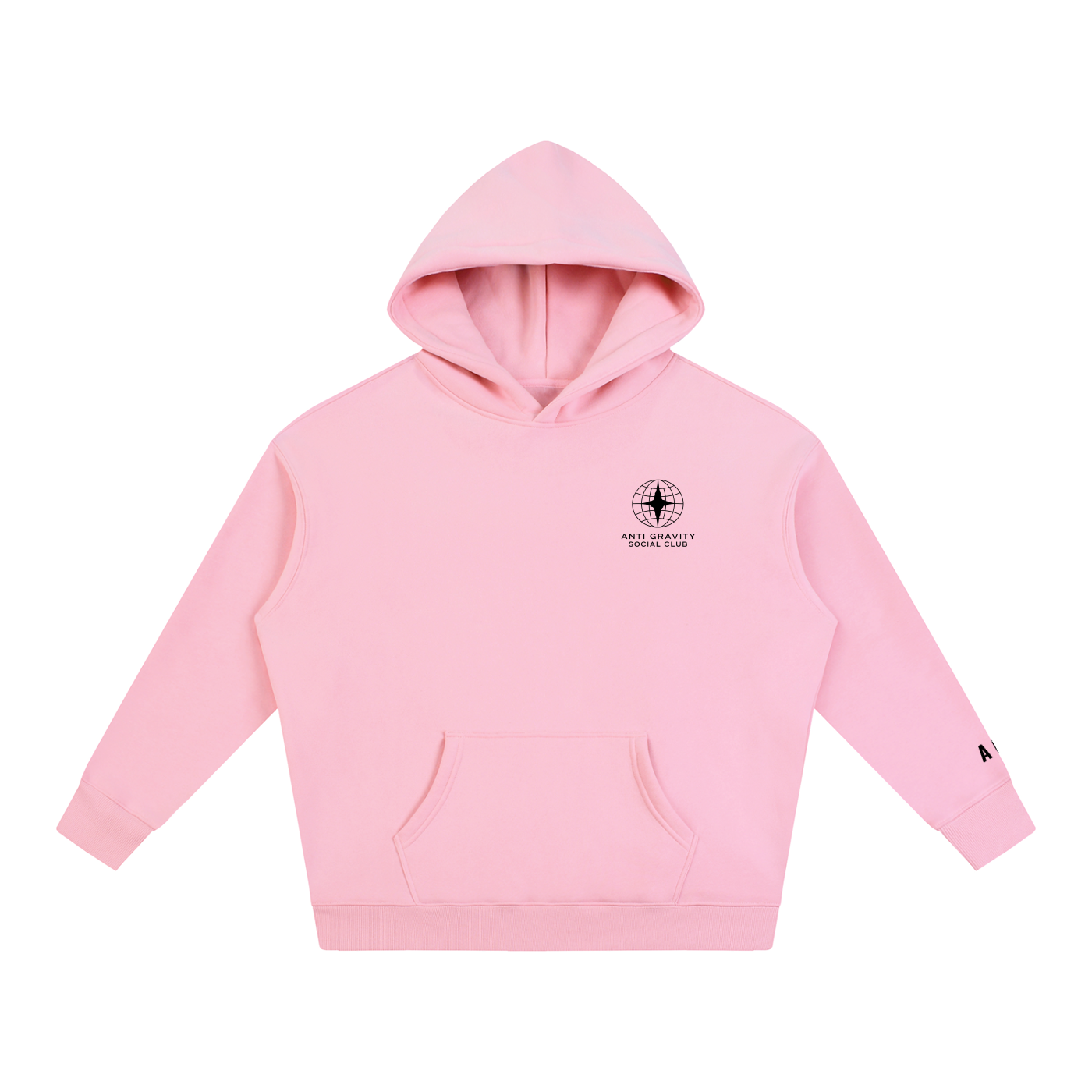Official Anti Gravity Social Club Hoodie | Black Print