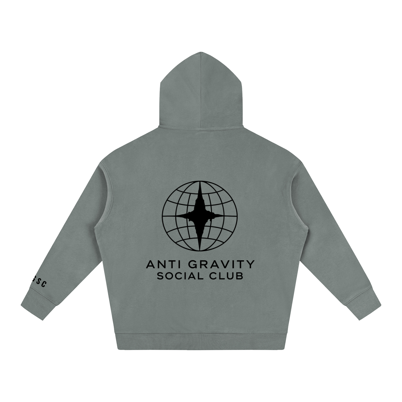 Official Anti Gravity Social Club Hoodie | Black Print