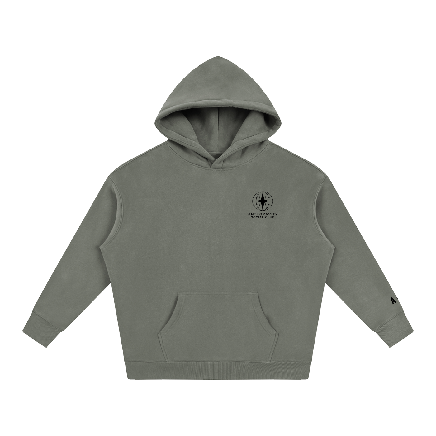 Official Anti Gravity Social Club Hoodie | Black Print