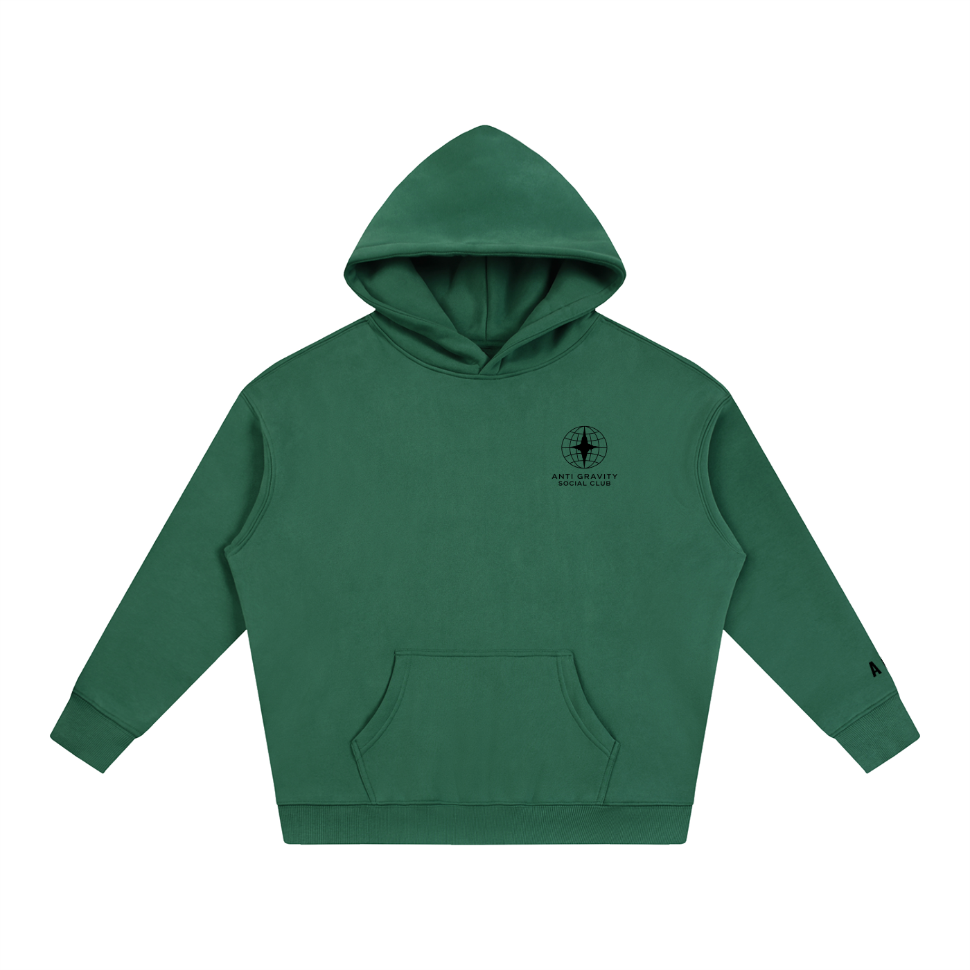 Official Anti Gravity Social Club Hoodie | Black Print
