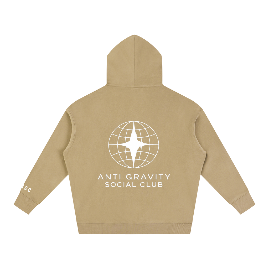 Official Anti Gravity Social Club Hoodie | White Print