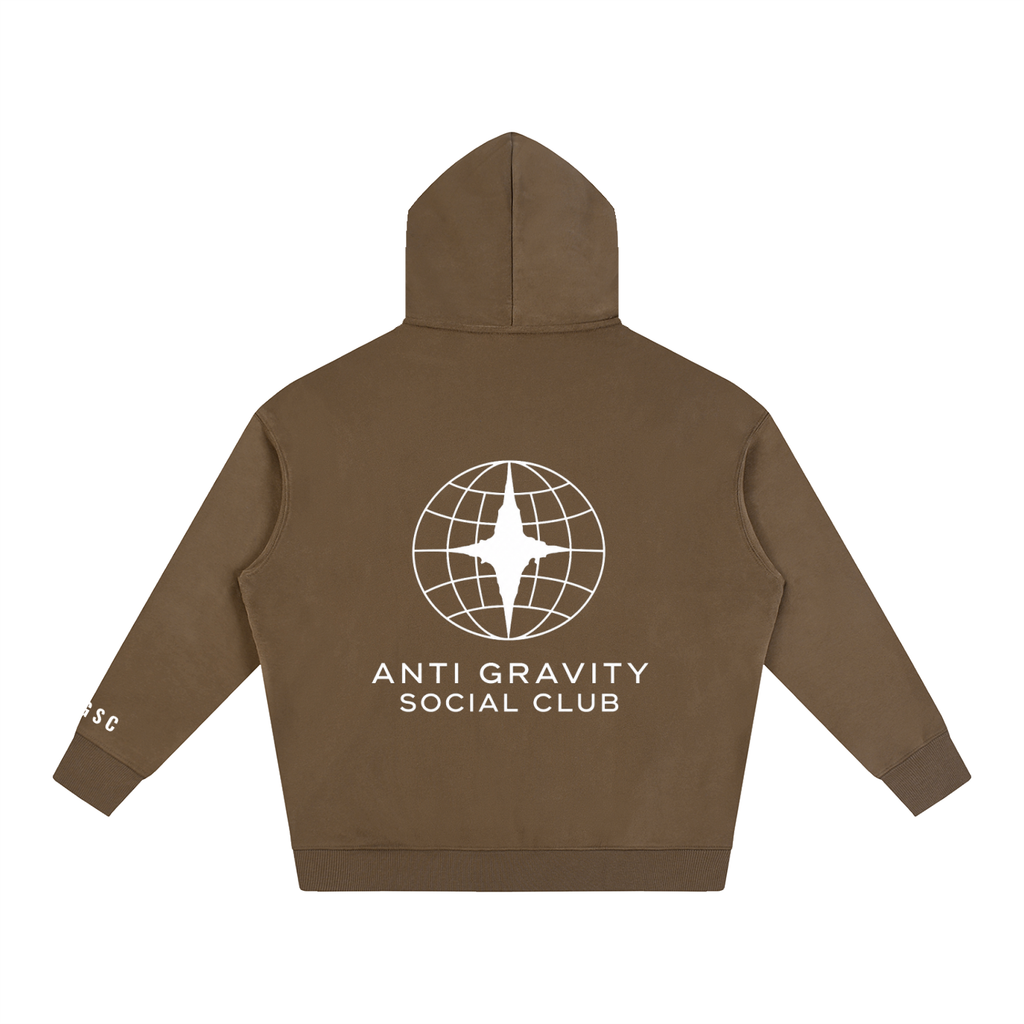 Official Anti Gravity Social Club Hoodie | White Print