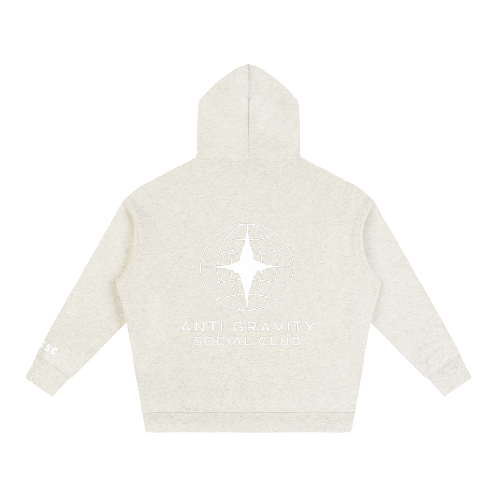 Official Anti Gravity Social Club Hoodie | White Print