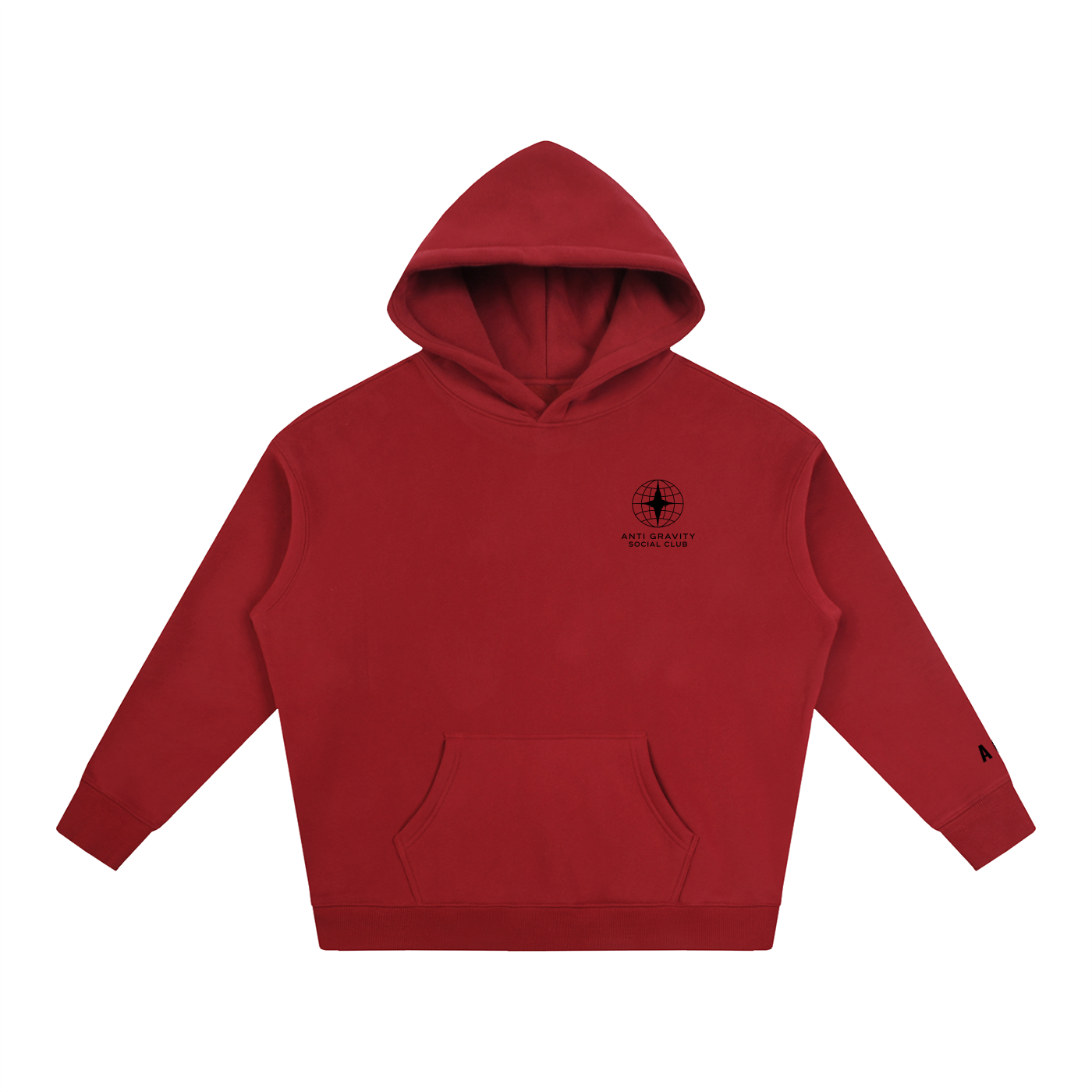 Official Anti Gravity Social Club Hoodie | Black Print