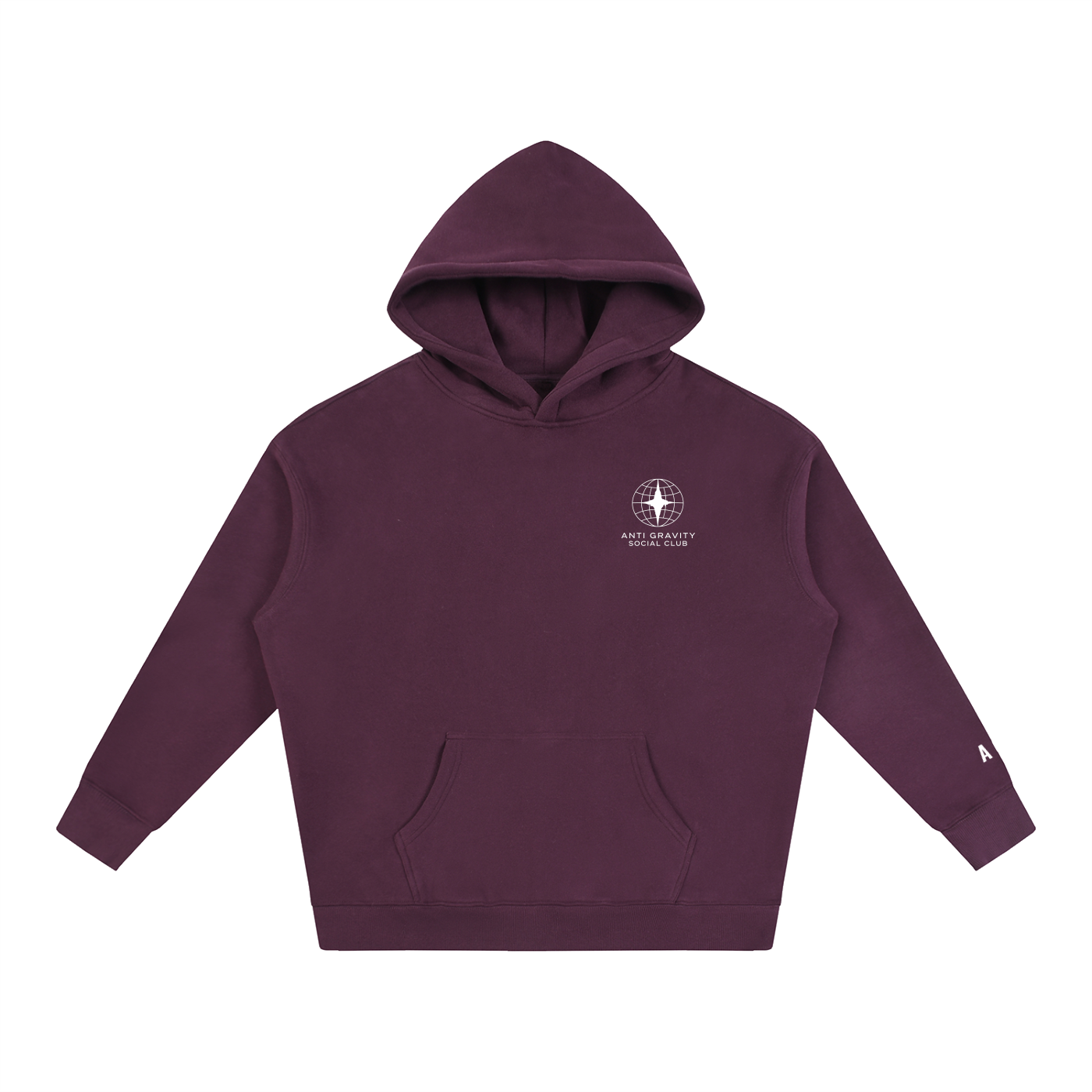 Official Anti Gravity Social Club Hoodie | White Print