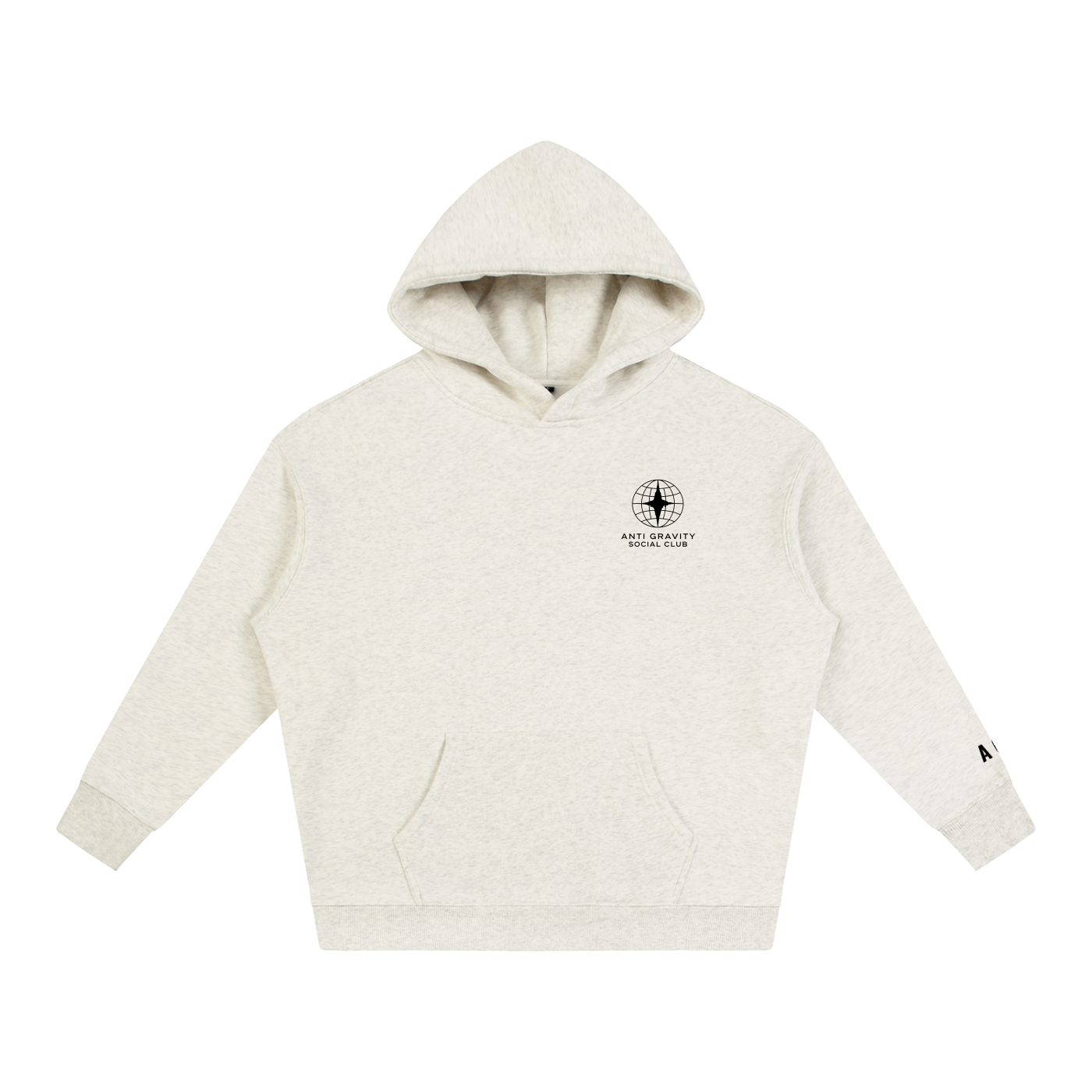 Official Anti Gravity Social Club Hoodie | Black Print