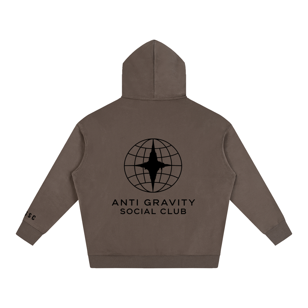 Official Anti Gravity Social Club Hoodie | Black Print