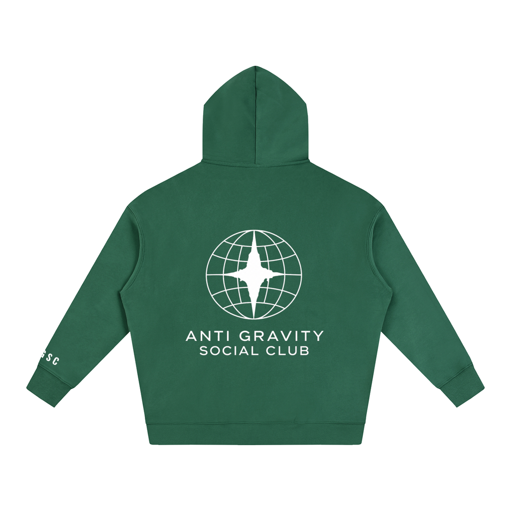 Official Anti Gravity Social Club Hoodie | White Print