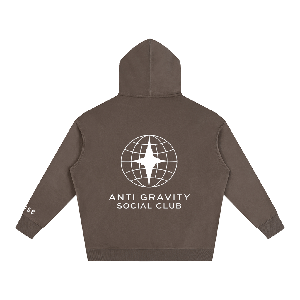 Official Anti Gravity Social Club Hoodie | White Print