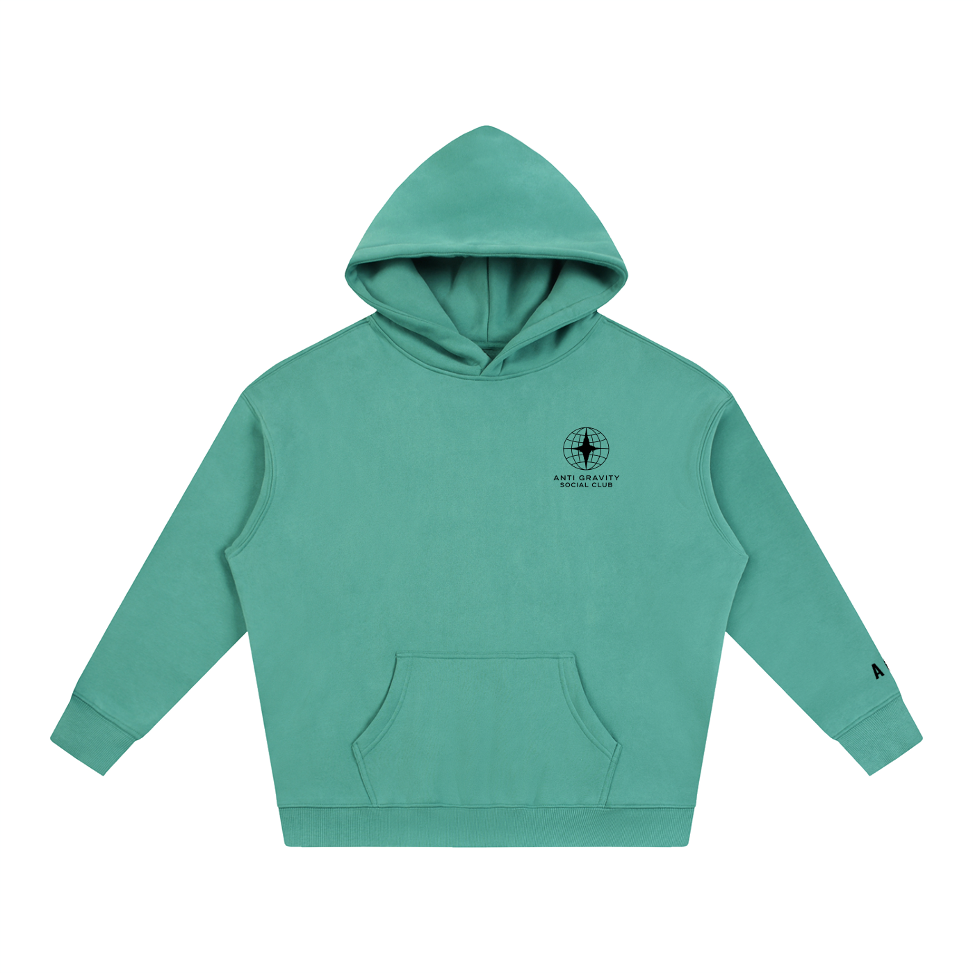 Official Anti Gravity Social Club Hoodie | Black Print