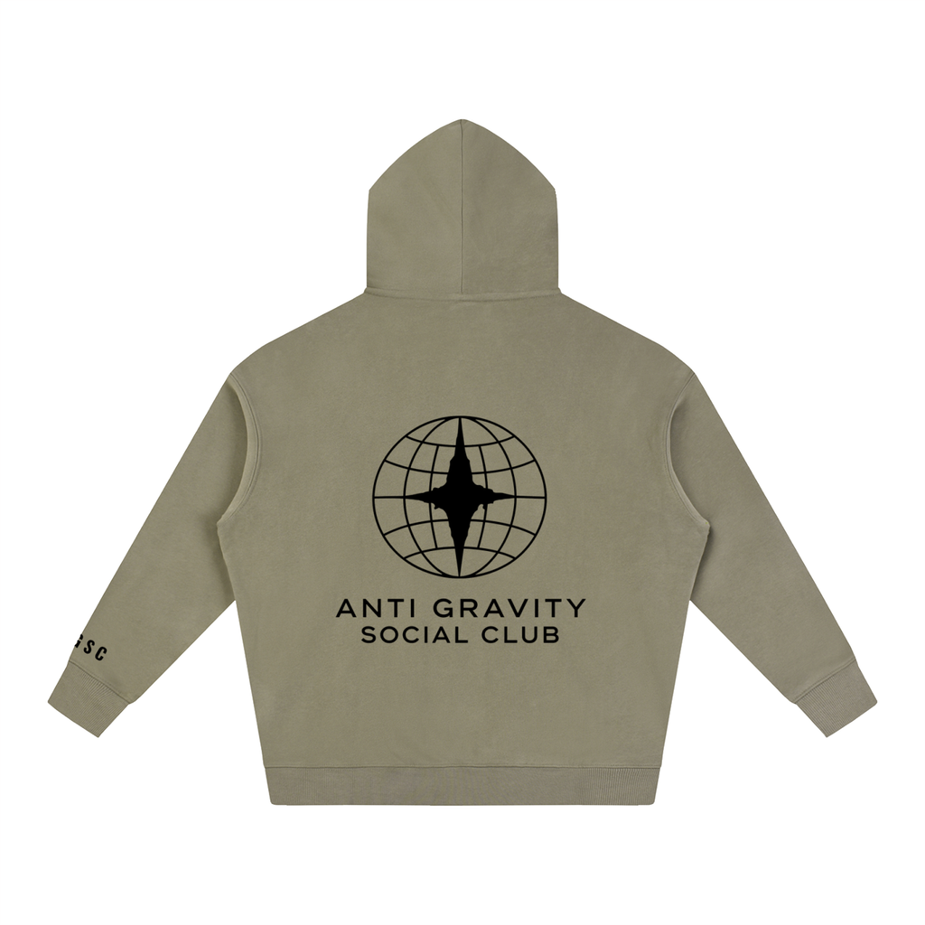 Official Anti Gravity Social Club Hoodie | Black Print