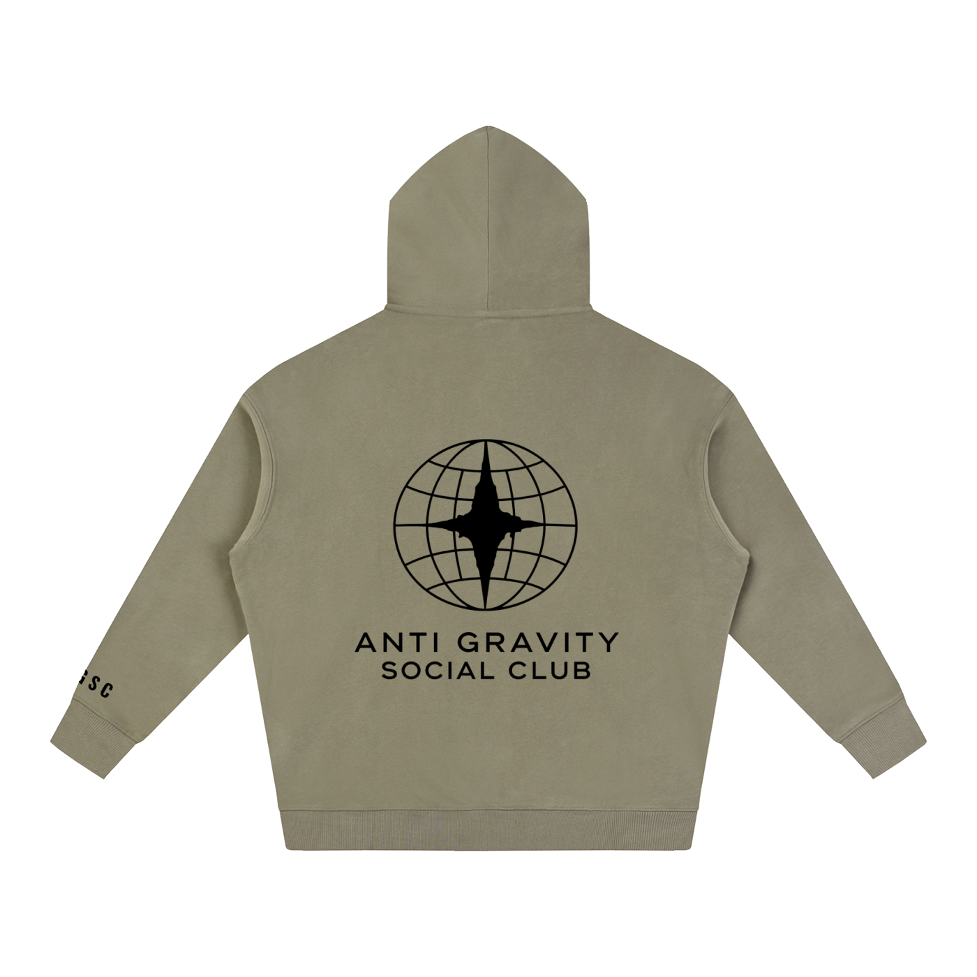 Official Anti Gravity Social Club Hoodie | Black Print