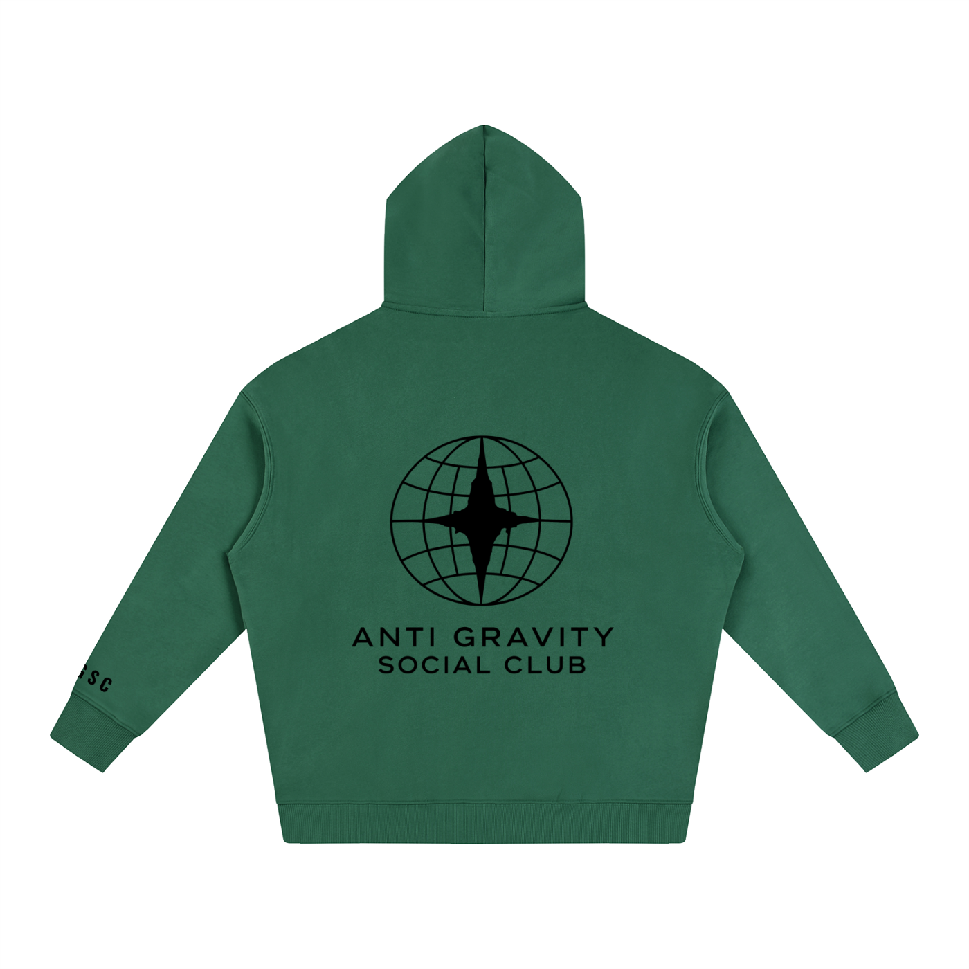 Official Anti Gravity Social Club Hoodie | Black Print