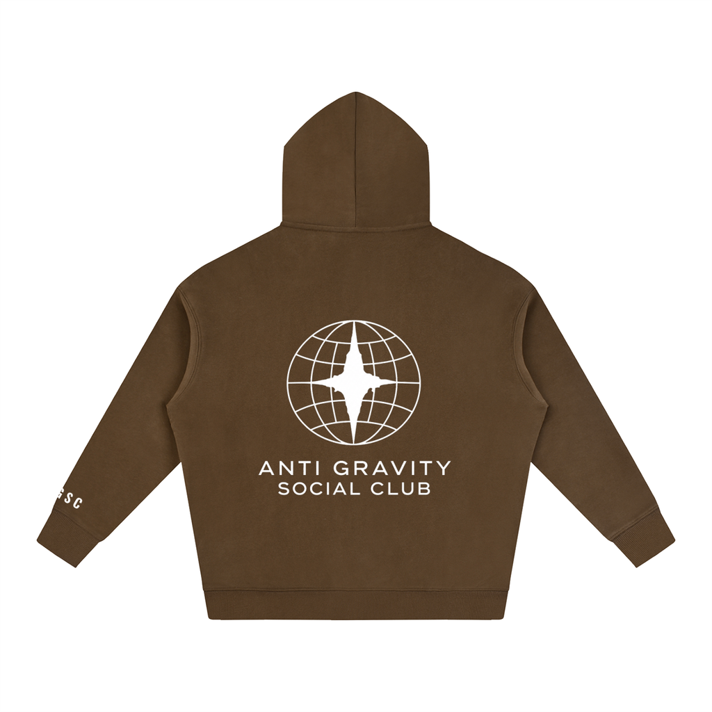 Official Anti Gravity Social Club Hoodie | White Print