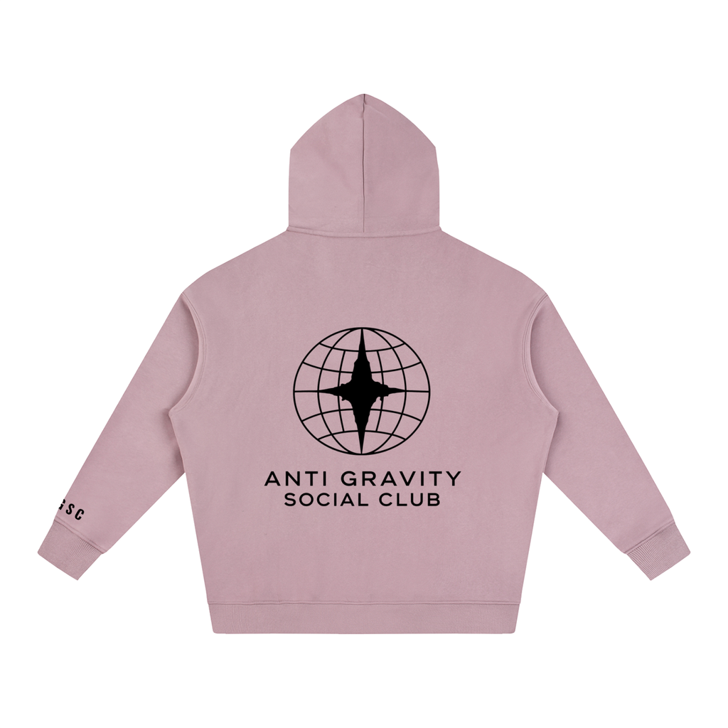 Official Anti Gravity Social Club Hoodie | Black Print