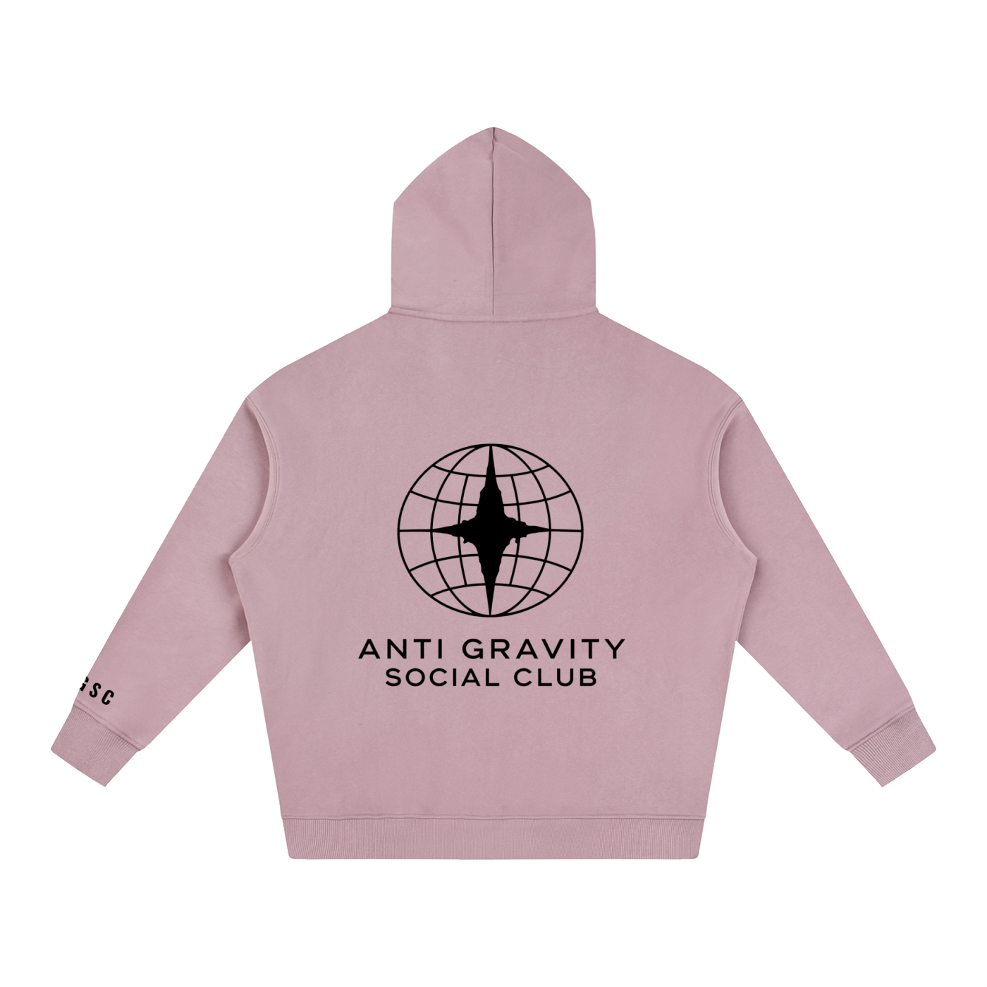 Official Anti Gravity Social Club Hoodie | Black Print
