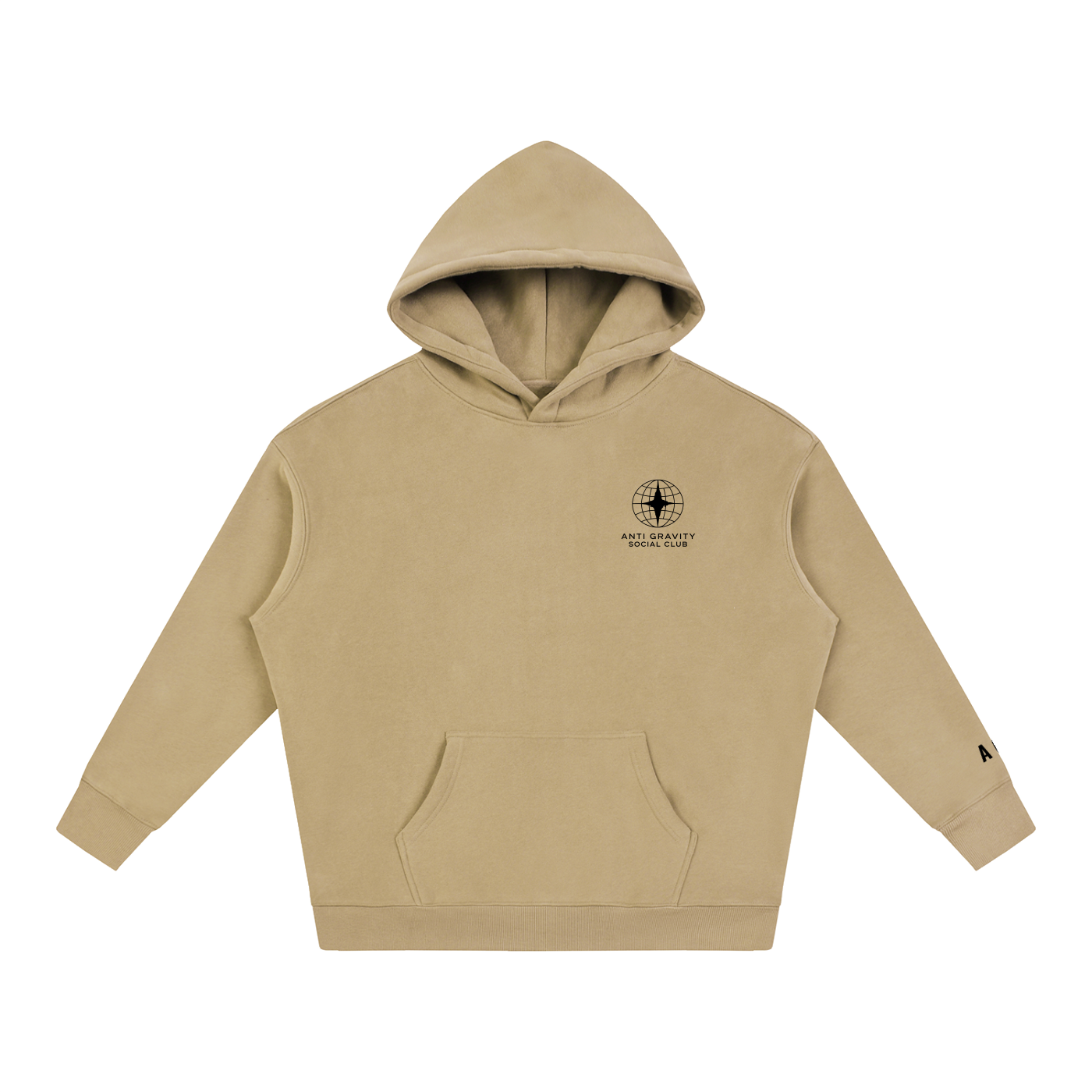 Official Anti Gravity Social Club Hoodie | Black Print