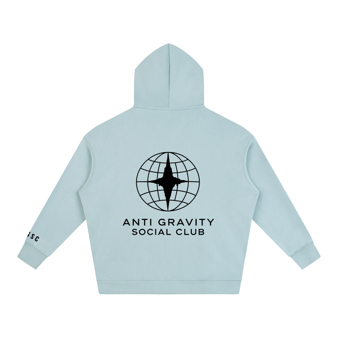 Official Anti Gravity Social Club Hoodie | Black Print