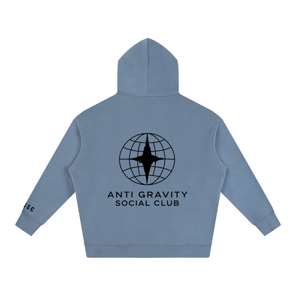 Official Anti Gravity Social Club Hoodie | Black Print
