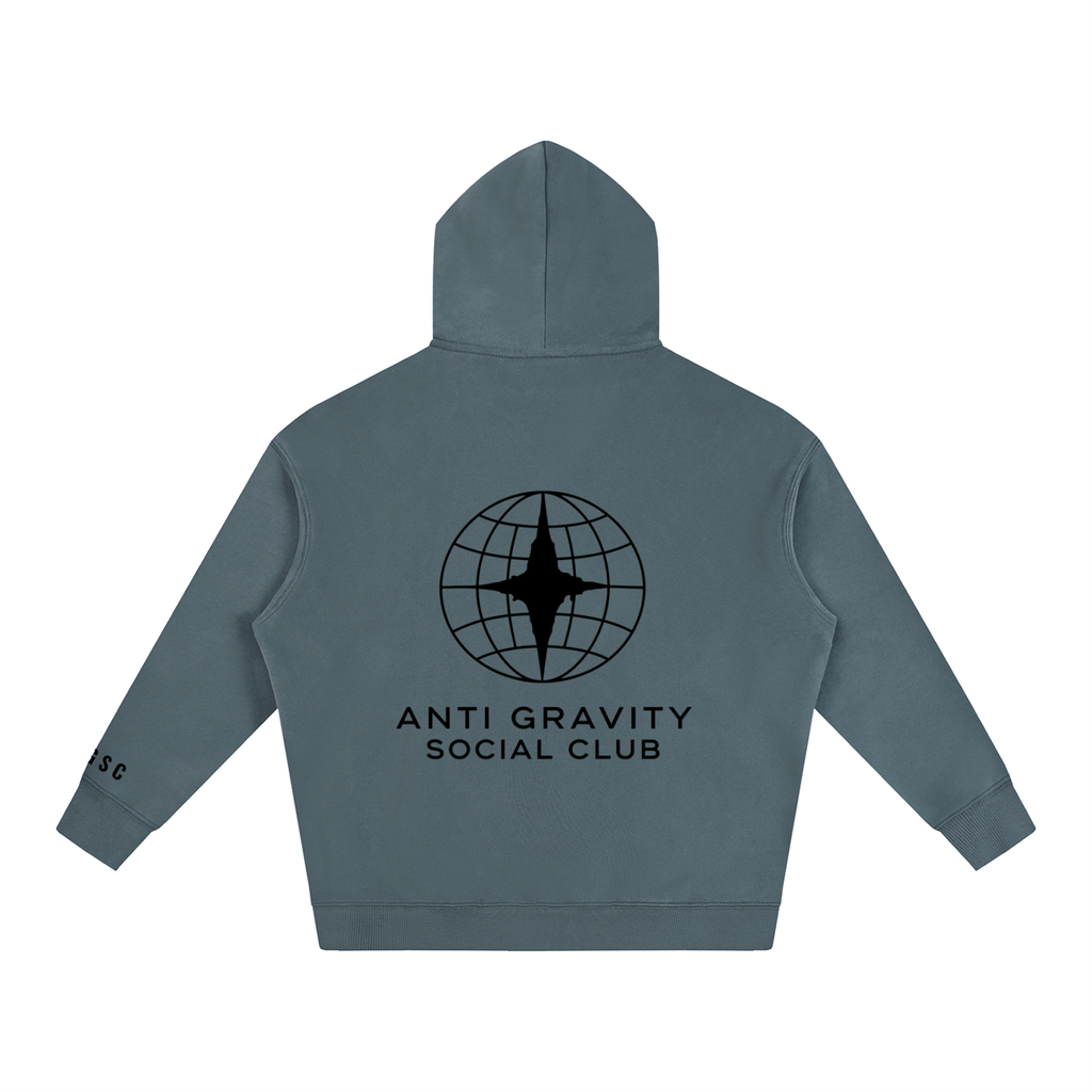 Official Anti Gravity Social Club Hoodie | Black Print