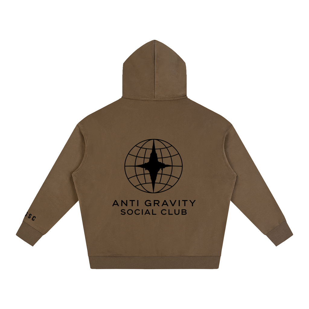 Official Anti Gravity Social Club Hoodie | Black Print