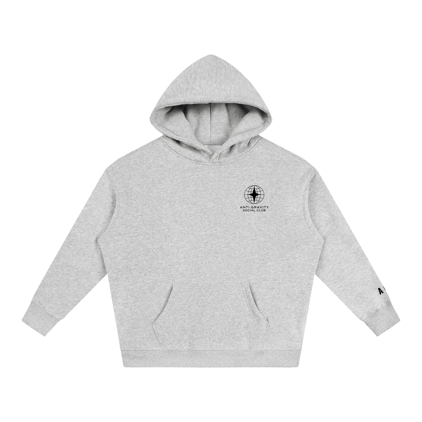 Official Anti Gravity Social Club Hoodie | Black Print