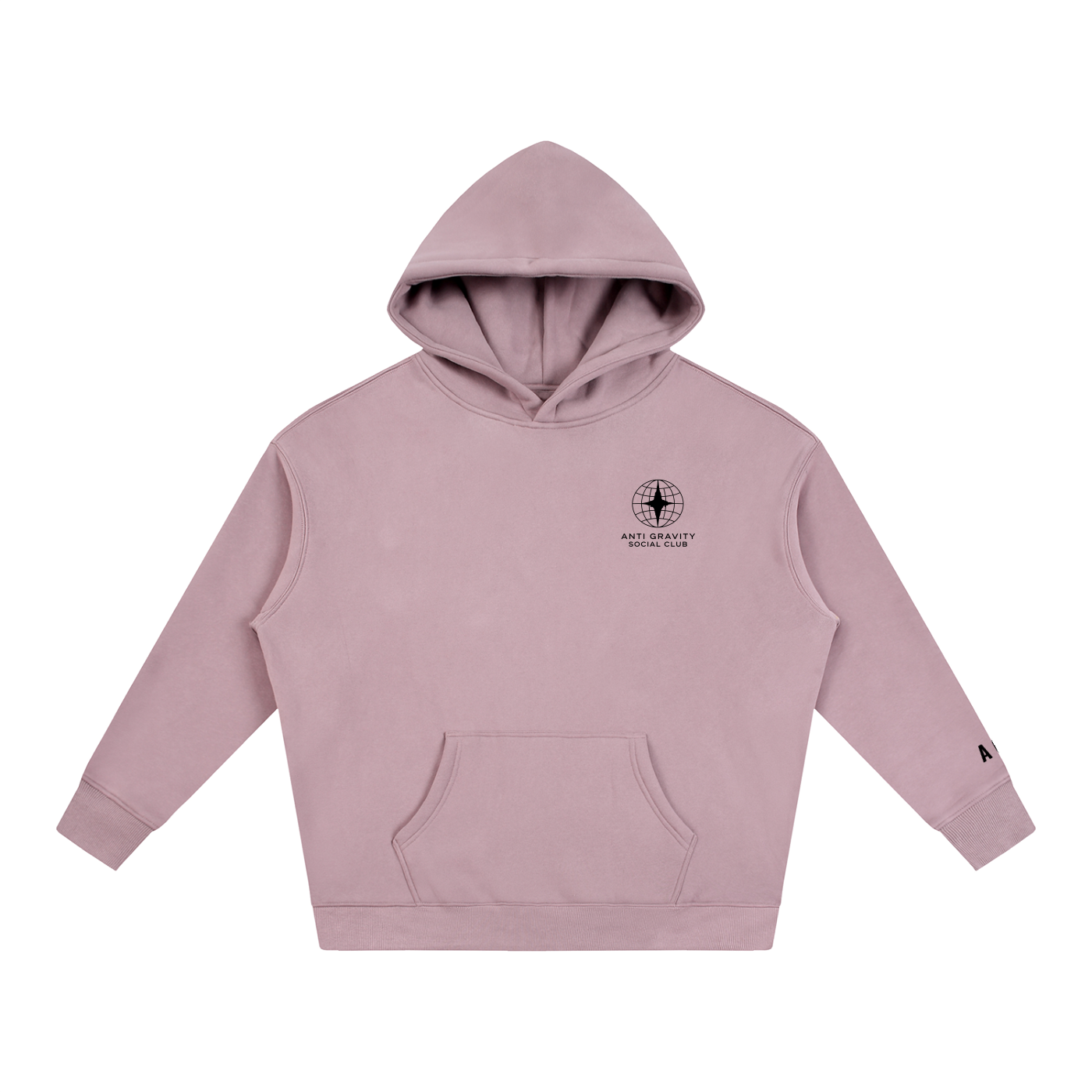 Official Anti Gravity Social Club Hoodie | Black Print