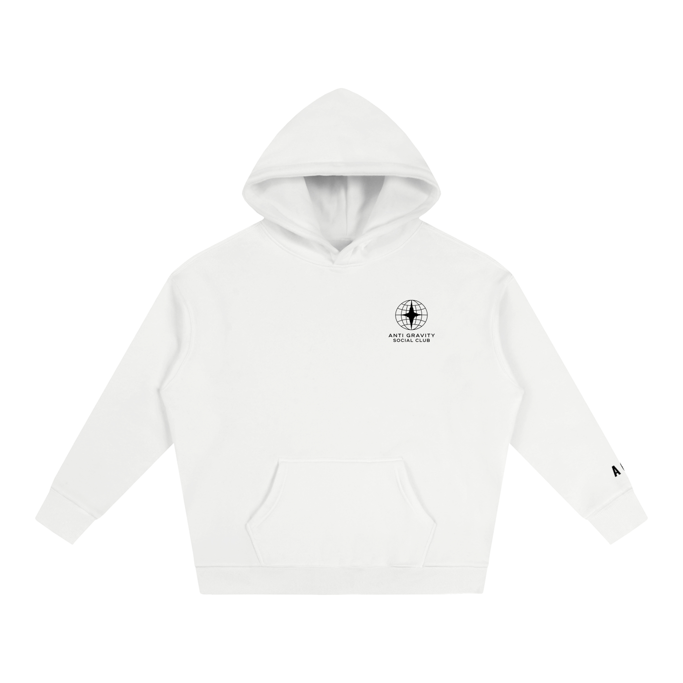 Official Anti Gravity Social Club Hoodie | Black Print