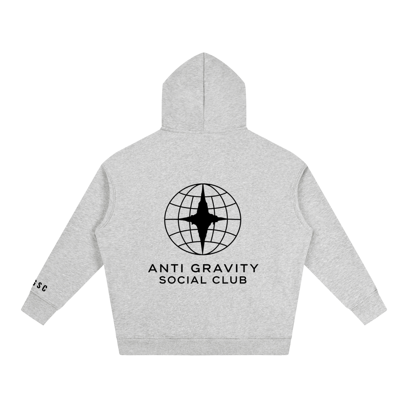 Official Anti Gravity Social Club Hoodie | Black Print