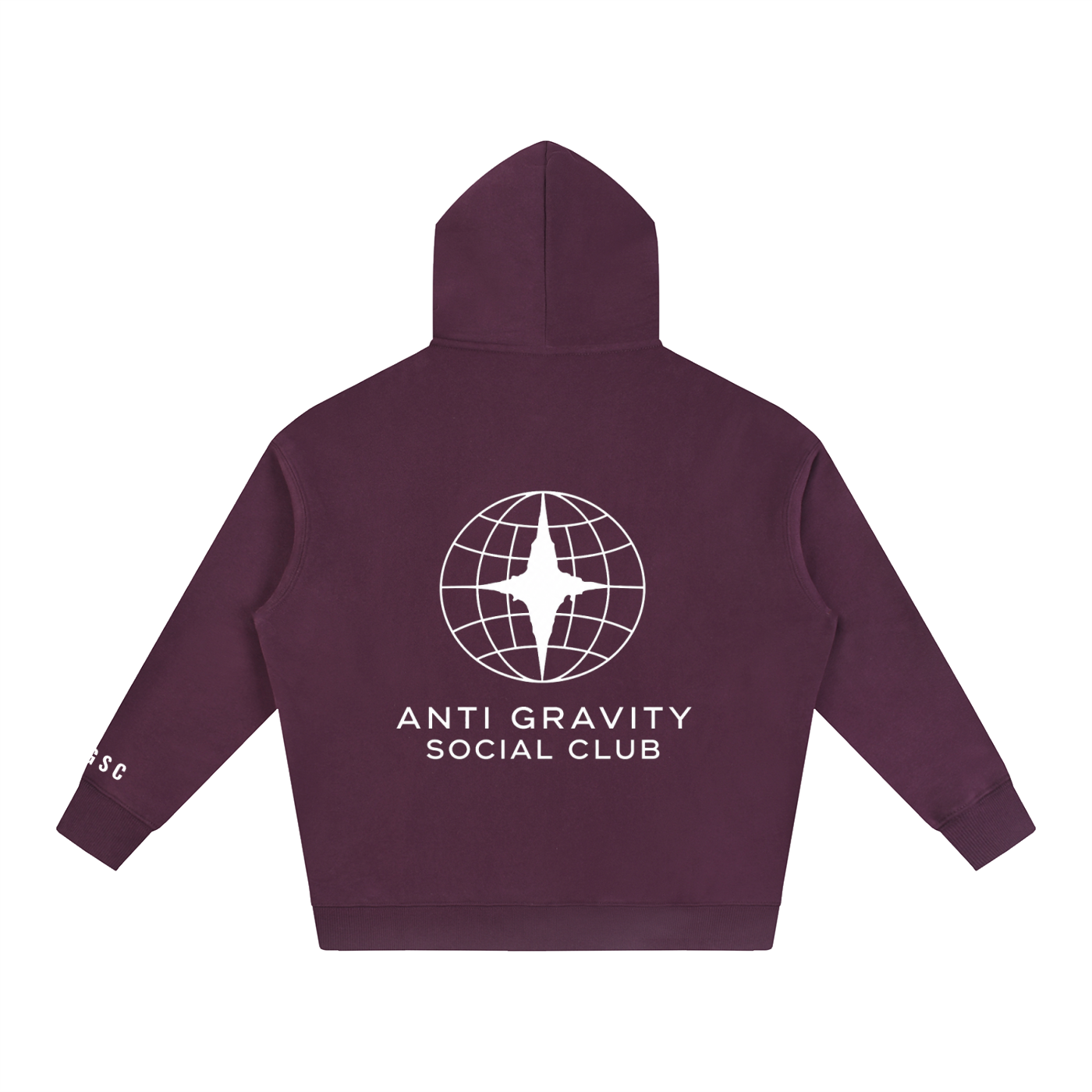 Official Anti Gravity Social Club Hoodie | White Print