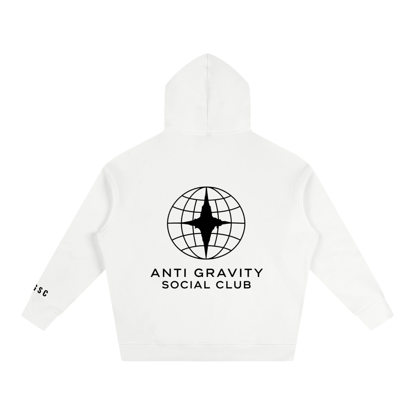 Official Anti Gravity Social Club Hoodie | Black Print
