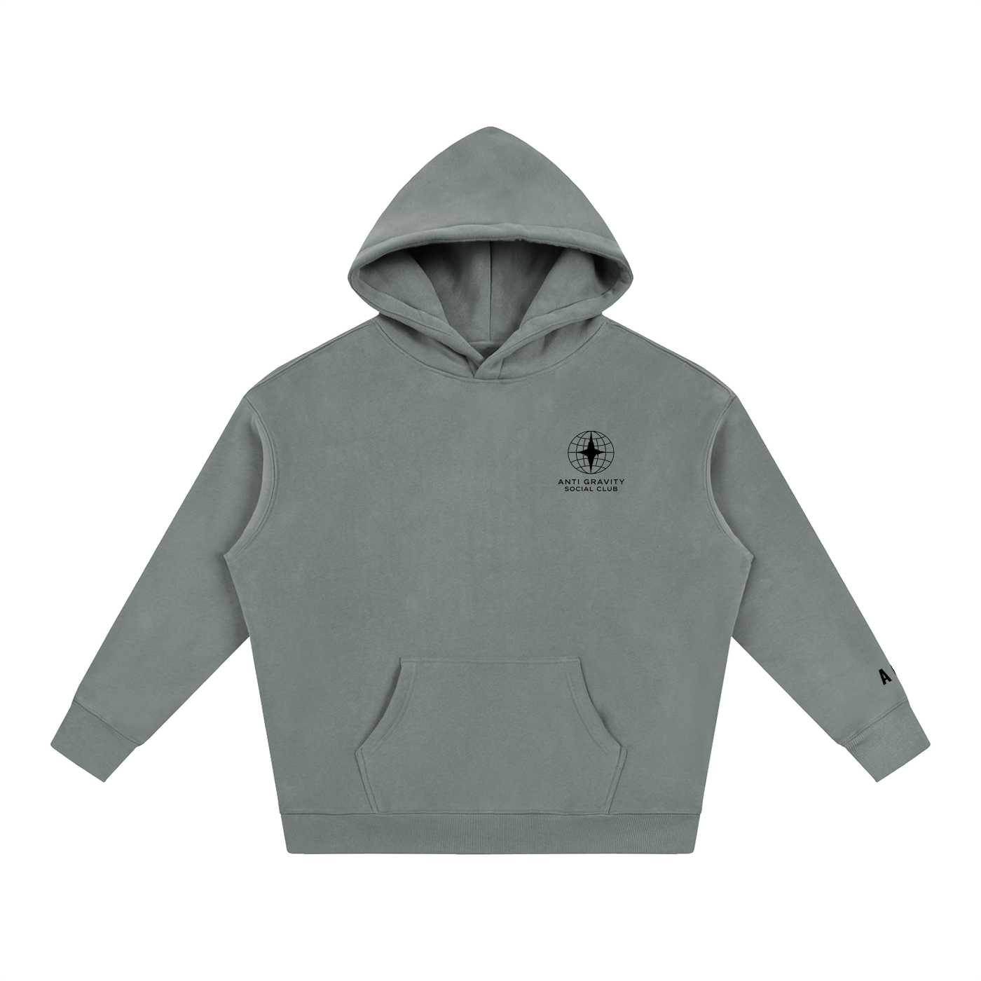Official Anti Gravity Social Club Hoodie | Black Print