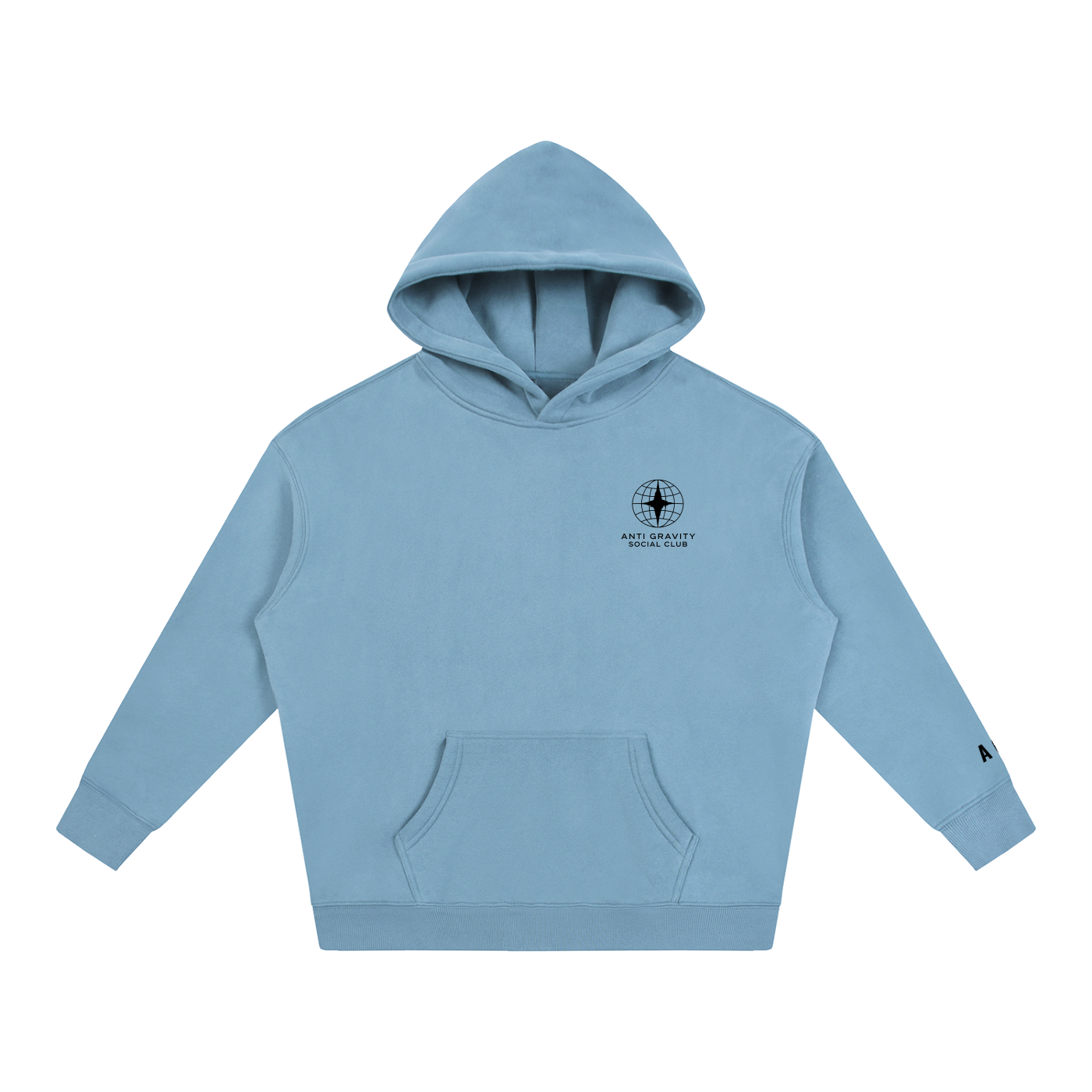 Official Anti Gravity Social Club Hoodie | Black Print