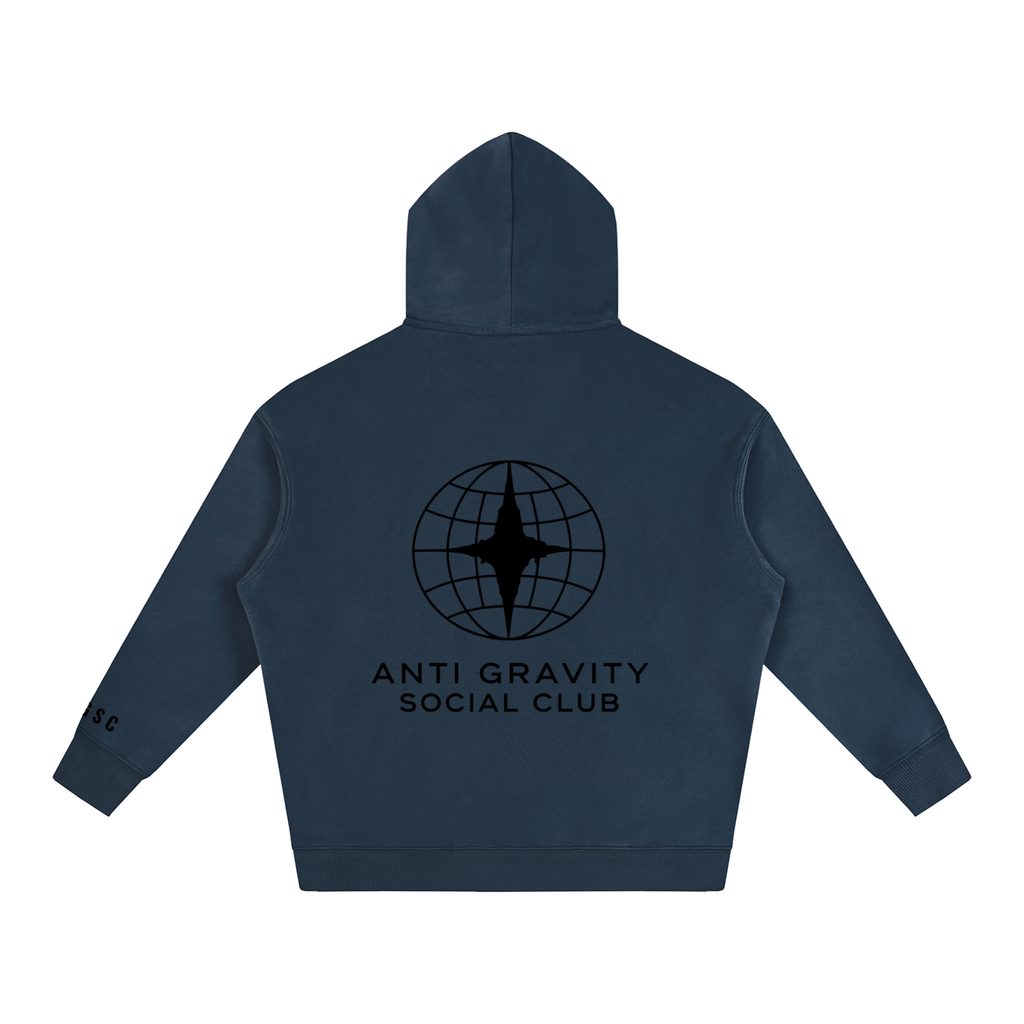 Official Anti Gravity Social Club Hoodie | Black Print