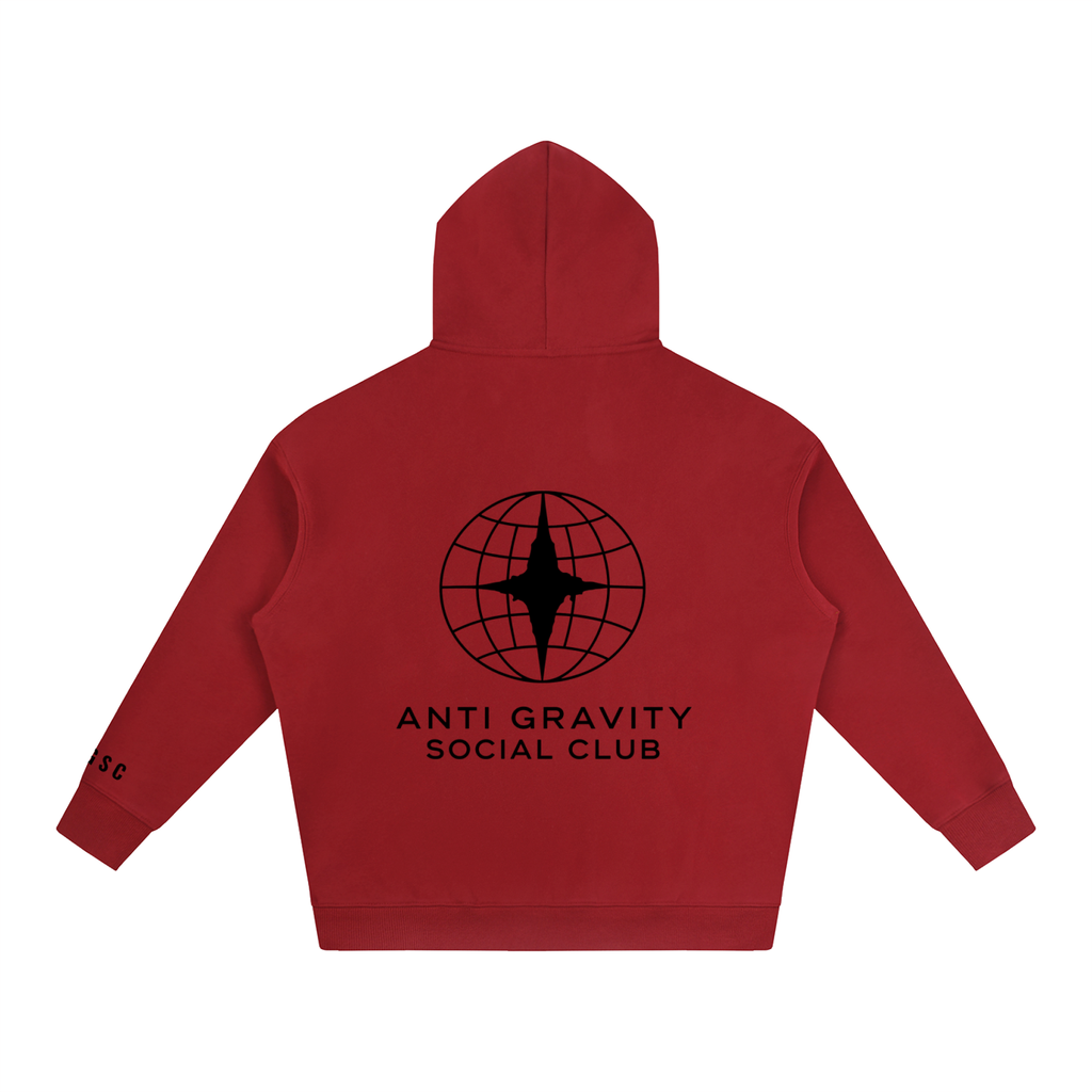 Official Anti Gravity Social Club Hoodie | Black Print