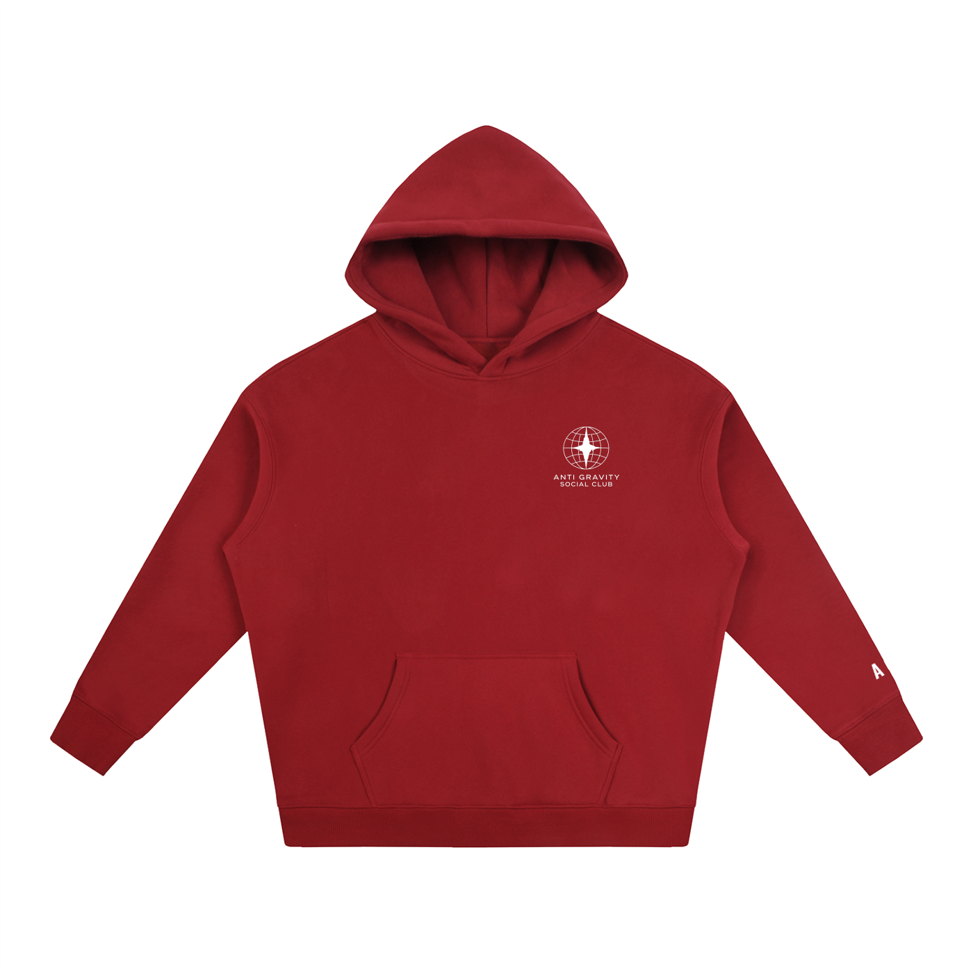Official Anti Gravity Social Club Hoodie | White Print