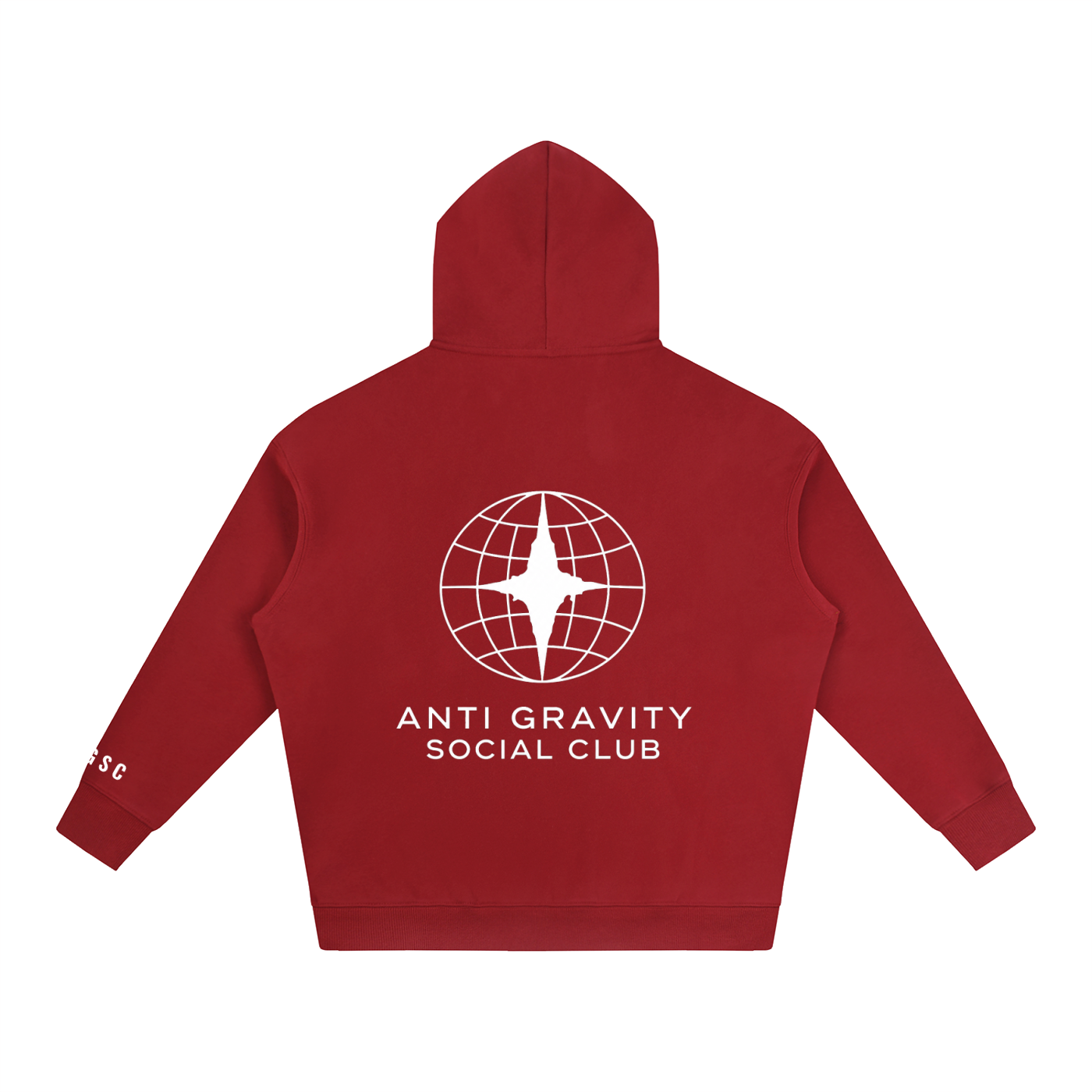 Official Anti Gravity Social Club Hoodie | White Print