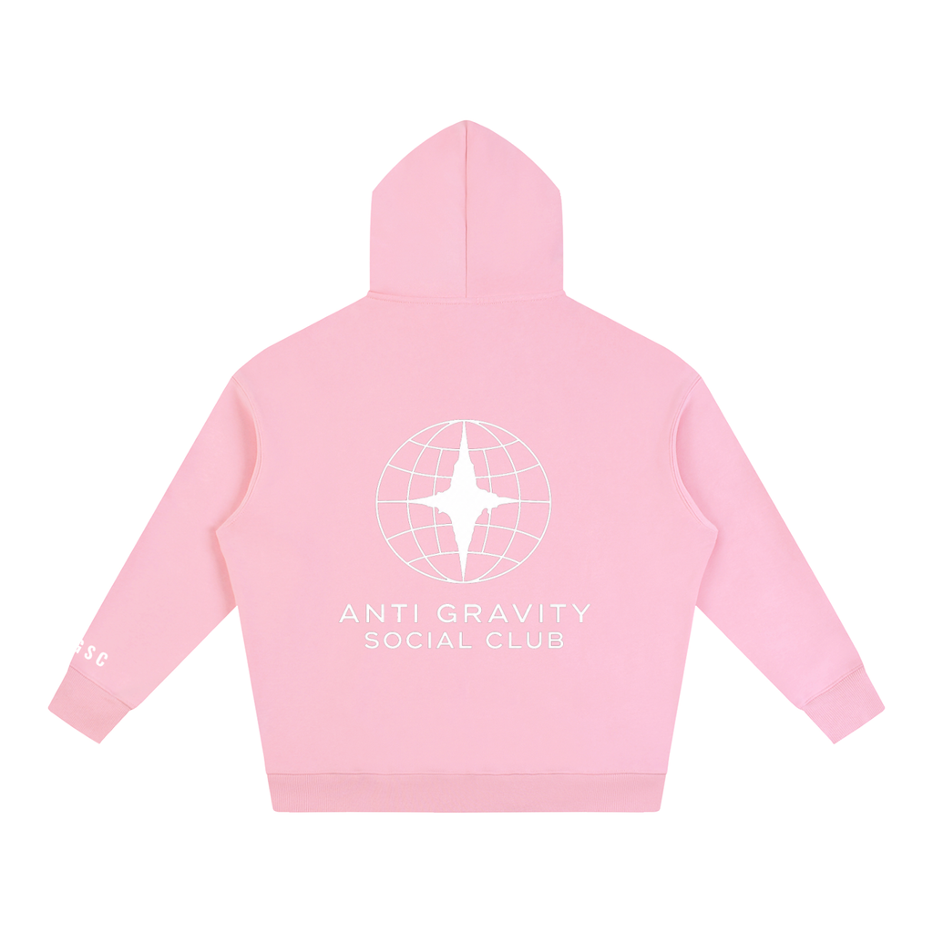 Official Anti Gravity Social Club Hoodie | White Print